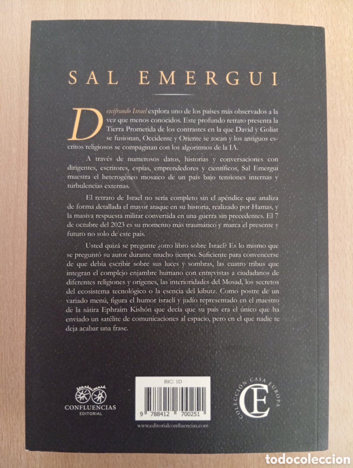Libros de segunda mano: DESCIFRANDO ISRAEL. Sal Emergui - Foto 3