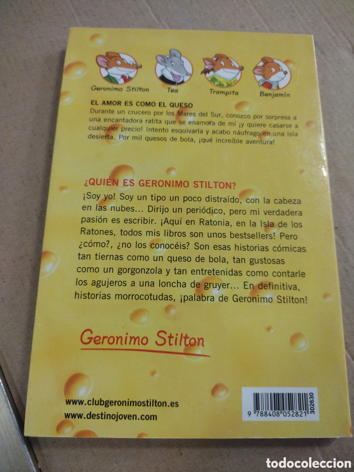 Libros de segunda mano: EL AMOR ES COMO EL QUESO. Geronimo Stilton 13. CL - Foto 2