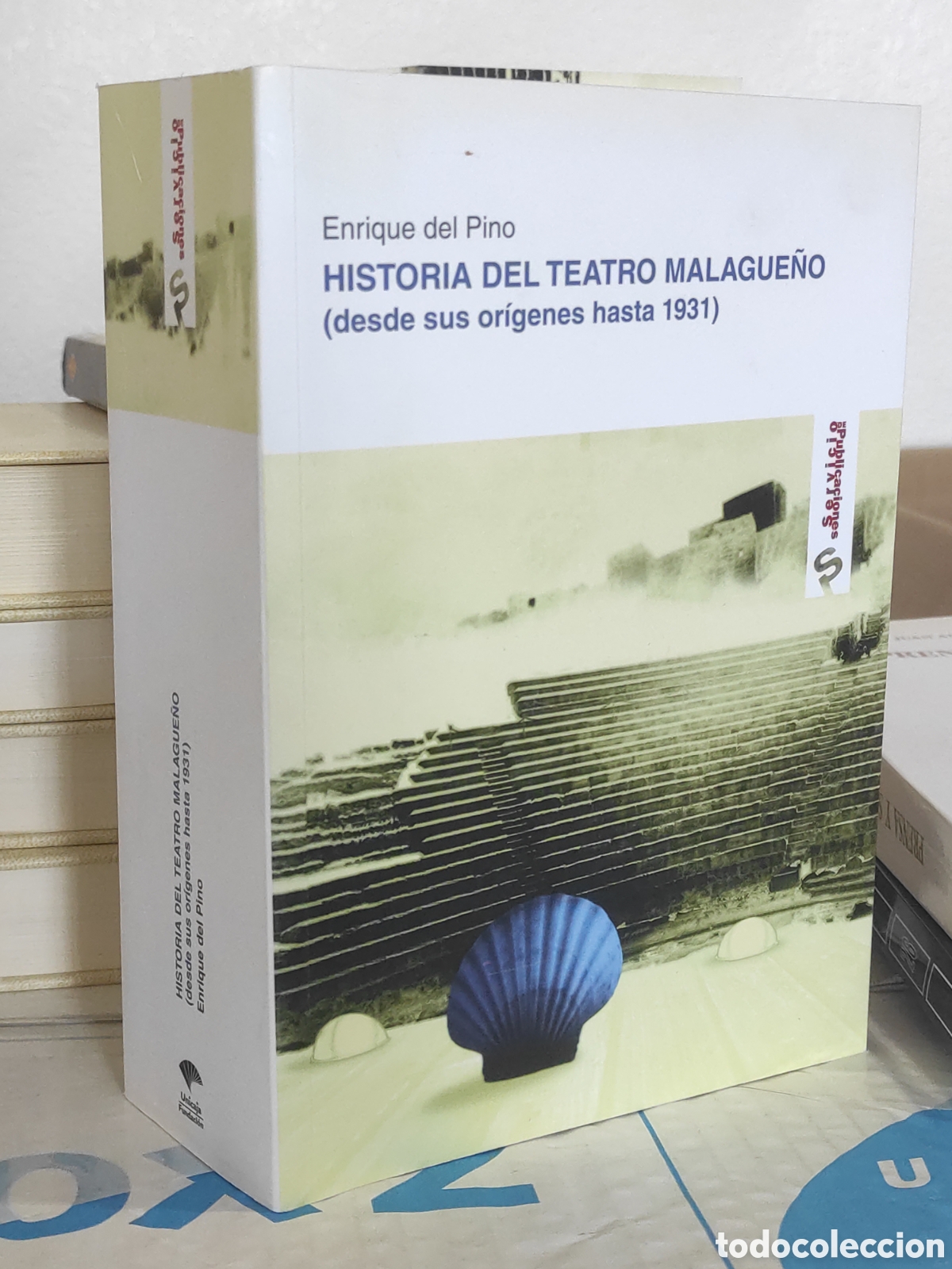Libri di seconda mano: ENRIQUE DEL PINO - HISTORIA DEL TEATRO MALAGUE&Ntilde;O (DESDE SUS ORIGENES HASTA 1931) DEDICADO
