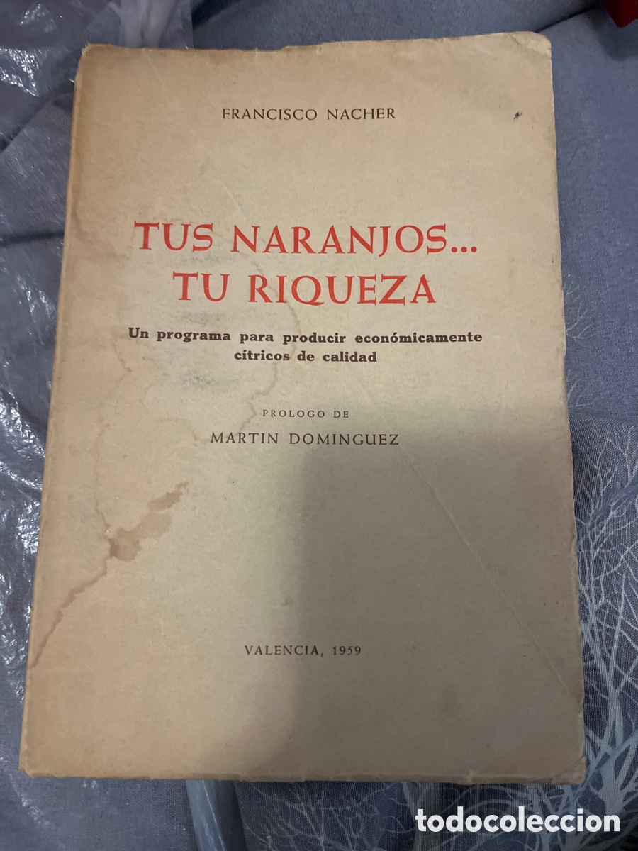 Libros de segunda mano: Tus naranjos&hellip;tu riquez - Foto 1