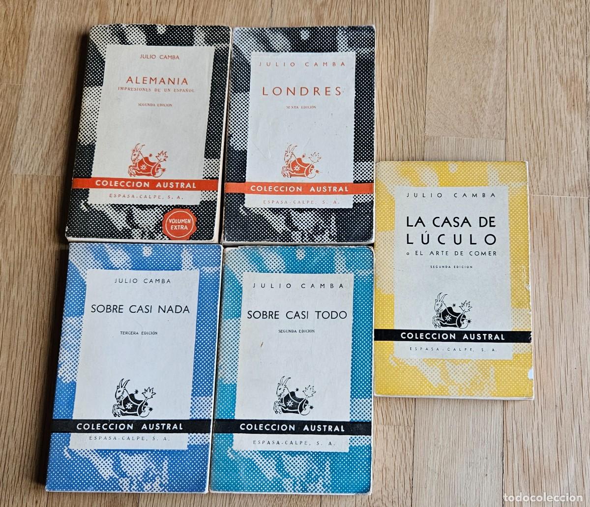 Libros de segunda mano: Julio Camba Coleccion Austral 5 volumenes - Foto 1