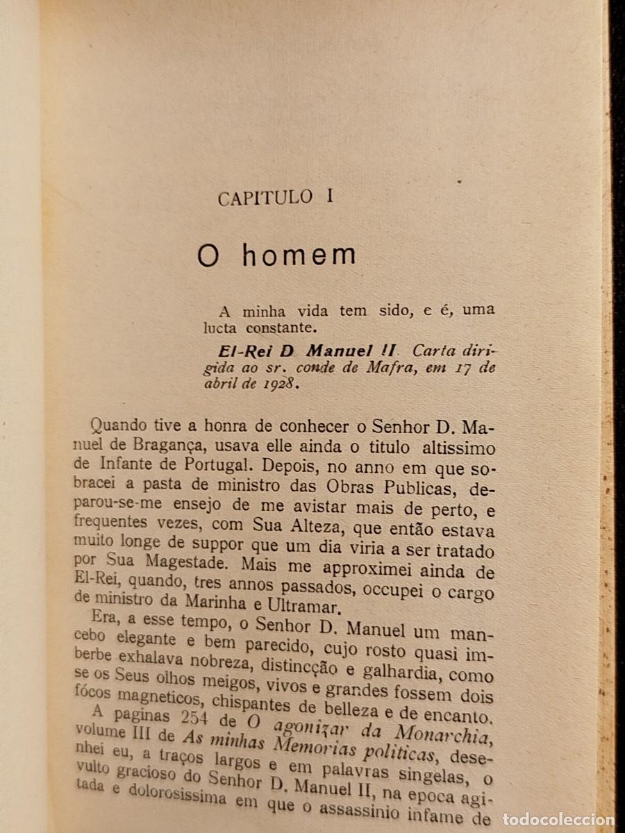Libros de segunda mano: 1933. Cartas del Rei D. Manuel II. Antonio Cabral. - Foto 4