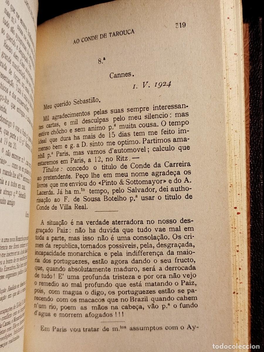 Libros de segunda mano: 1933. Cartas del Rei D. Manuel II. Antonio Cabral. - Foto 11