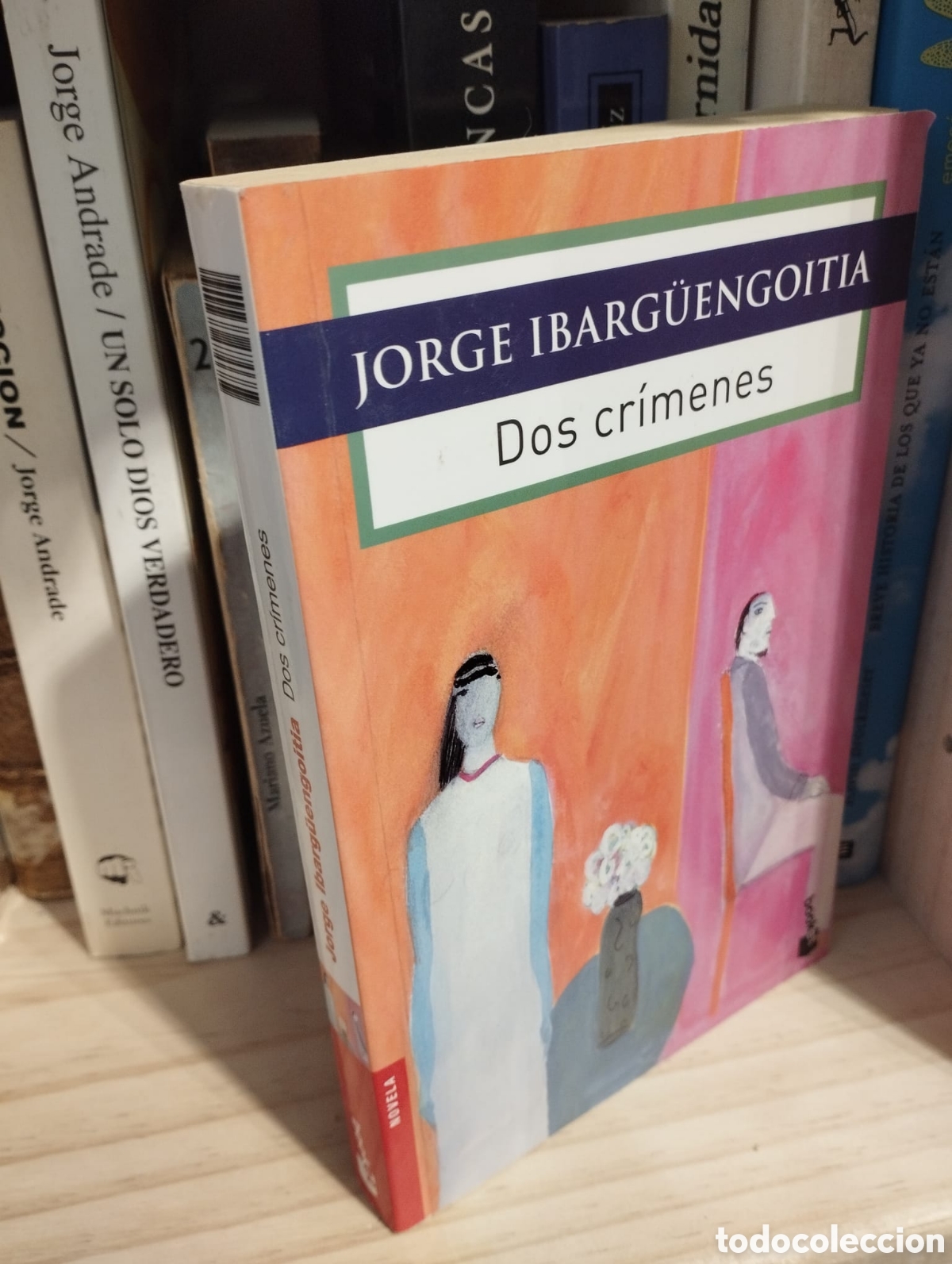 Libros de segunda mano: Dos cr&iacute;menes - Jorge Ibarbeng&uuml;engoitia - Foto 1