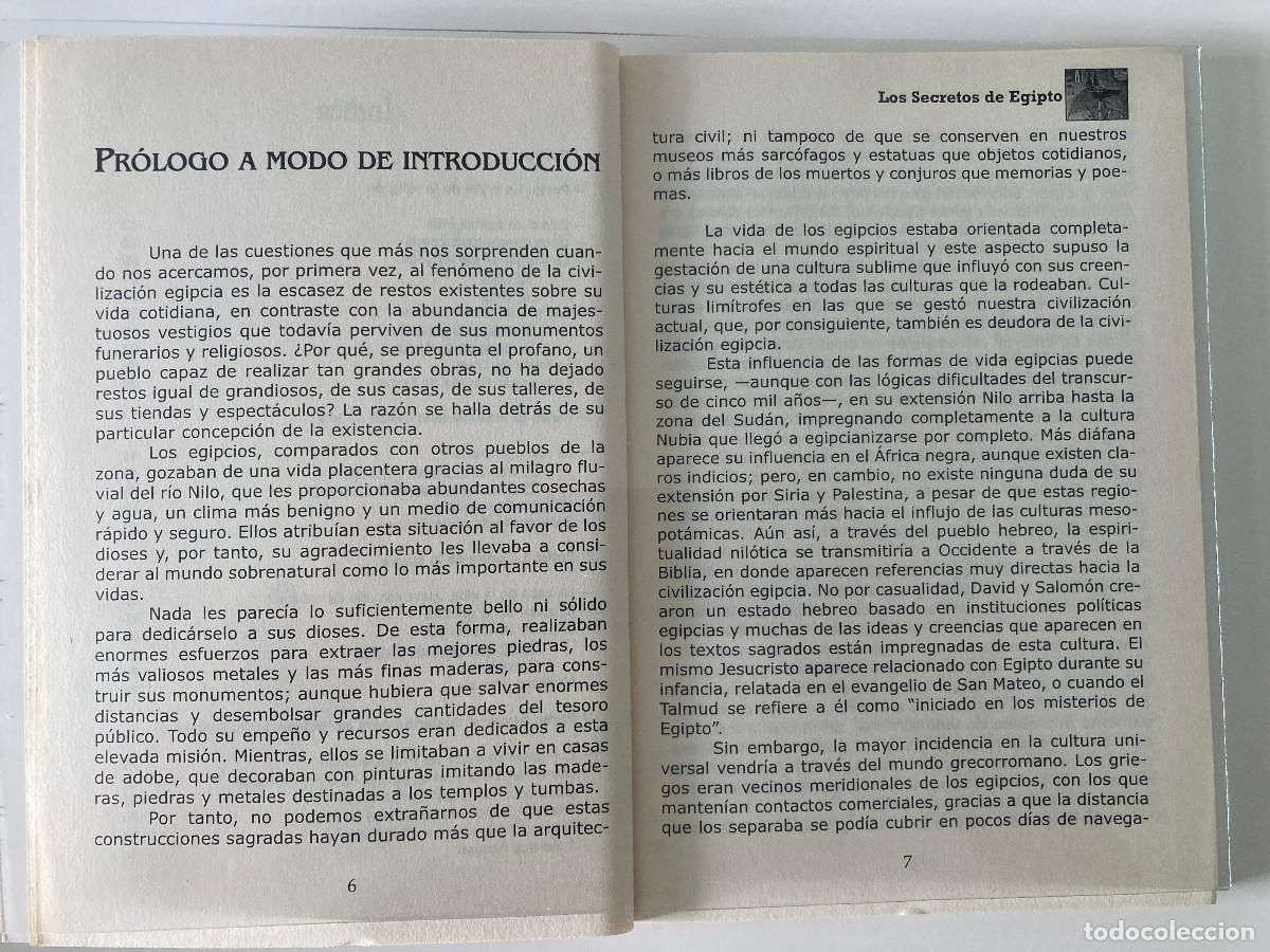 Libros de segunda mano: LIBRO LOS SECRETOS DE EGIPTO LOS LIBROS DE LA EGIPTOLOG&Iacute;A - Foto 4