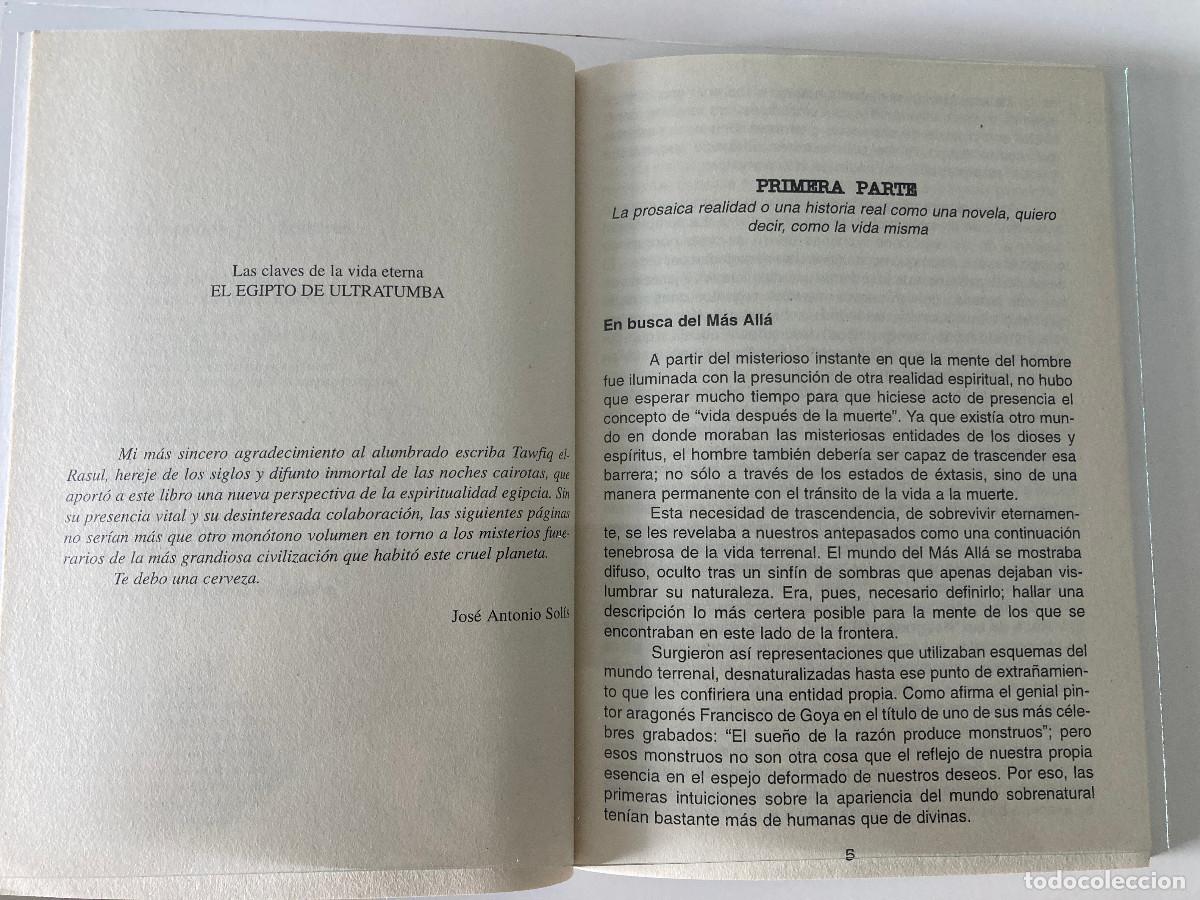 Libros de segunda mano: LIBRO LAS CLAVES DE LA VIDA ETERNA LOS LIBROS DE LA EGIPTOLOG&Iacute;A - Foto 5