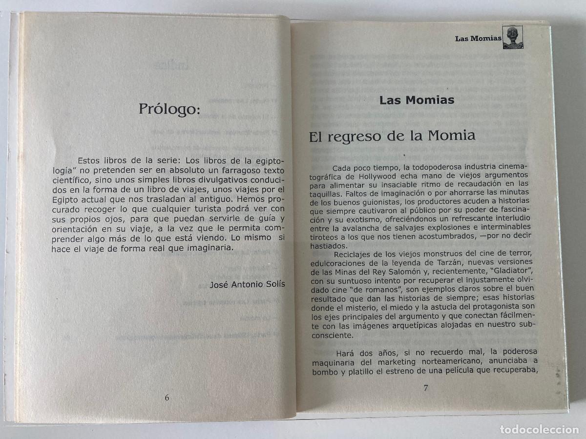 Libros de segunda mano: LIBRO LAS MOMIAS LOS LIBROS DE LA EGIPTOLOG&Iacute;A - Foto 5
