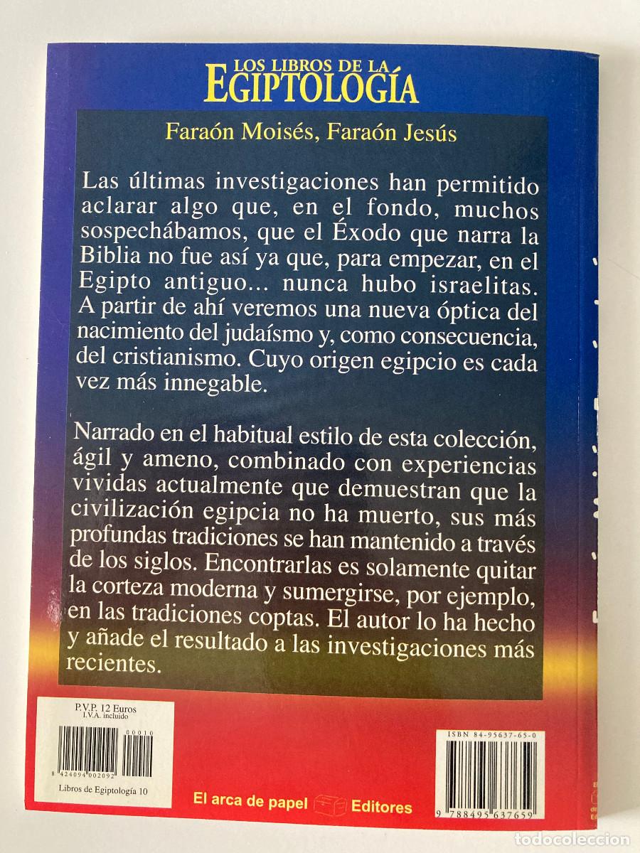 Libros de segunda mano: LIBRO FARA&Oacute;N MOIS&Eacute;S, FARA&Oacute;N JES&Uacute;S - Foto 4