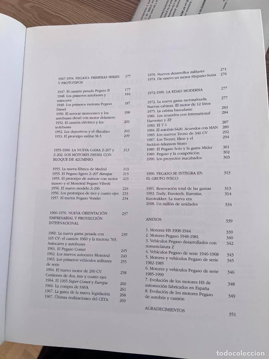 Libros de segunda mano: LIbro unico sobre evolucion de Hispano Suiza a Pegaso - Foto 3