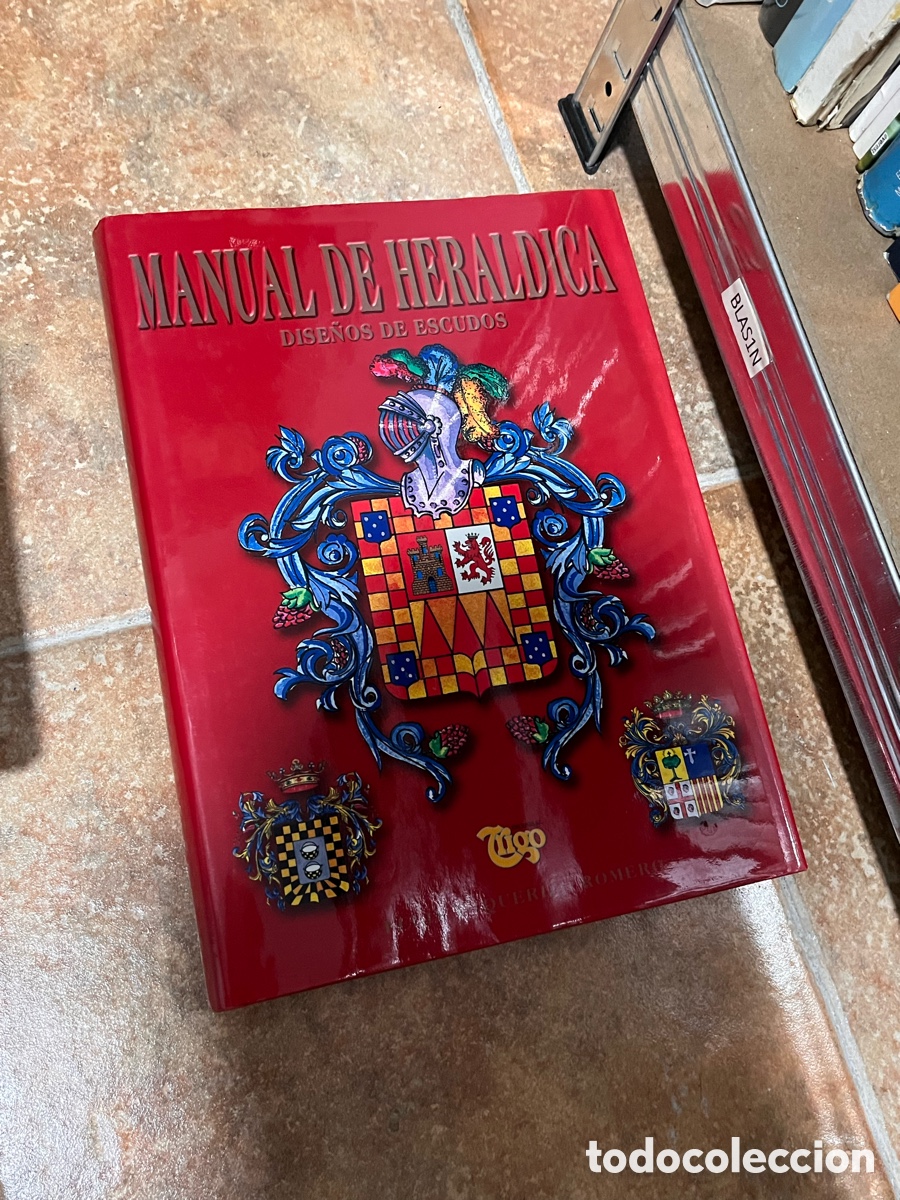 Libros de segunda mano: Blas1N Manual de her&aacute;ldica espa&ntilde;ola.- Vaquerizo Romero, F&eacute;lix