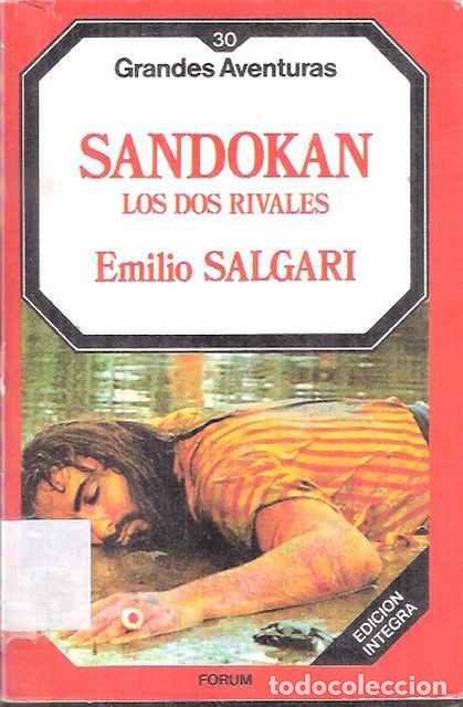 Libros de segunda mano: Sandokan, los dos rivales - Emilio Salgari - Foto 1