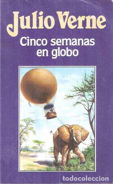 Libros de segunda mano: Cinco semanas en globo - Verne, Julio - Foto 1