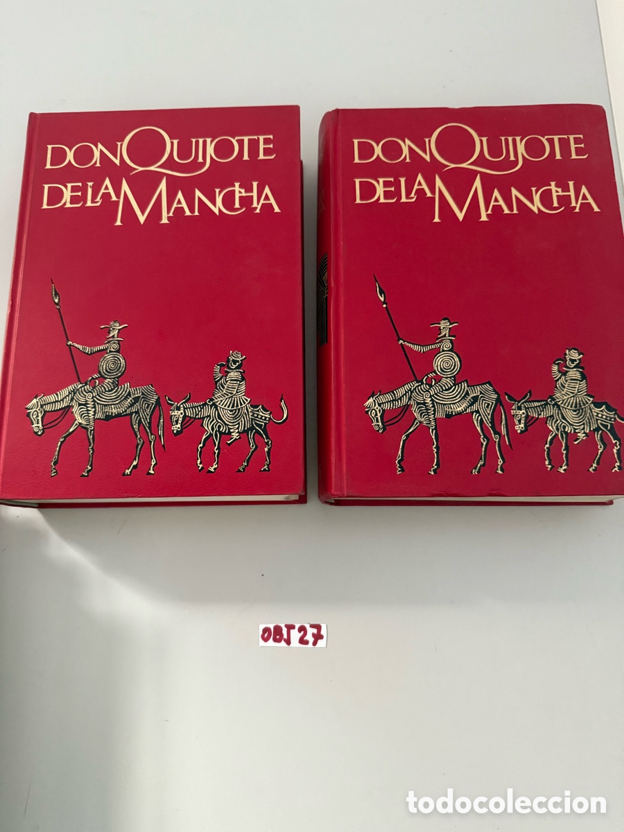 Libros de segunda mano: DON QUIJOTE DE LA MANCHA - 2 TOMOS - EDITORIAL ARGOS - 1969 - Foto 1