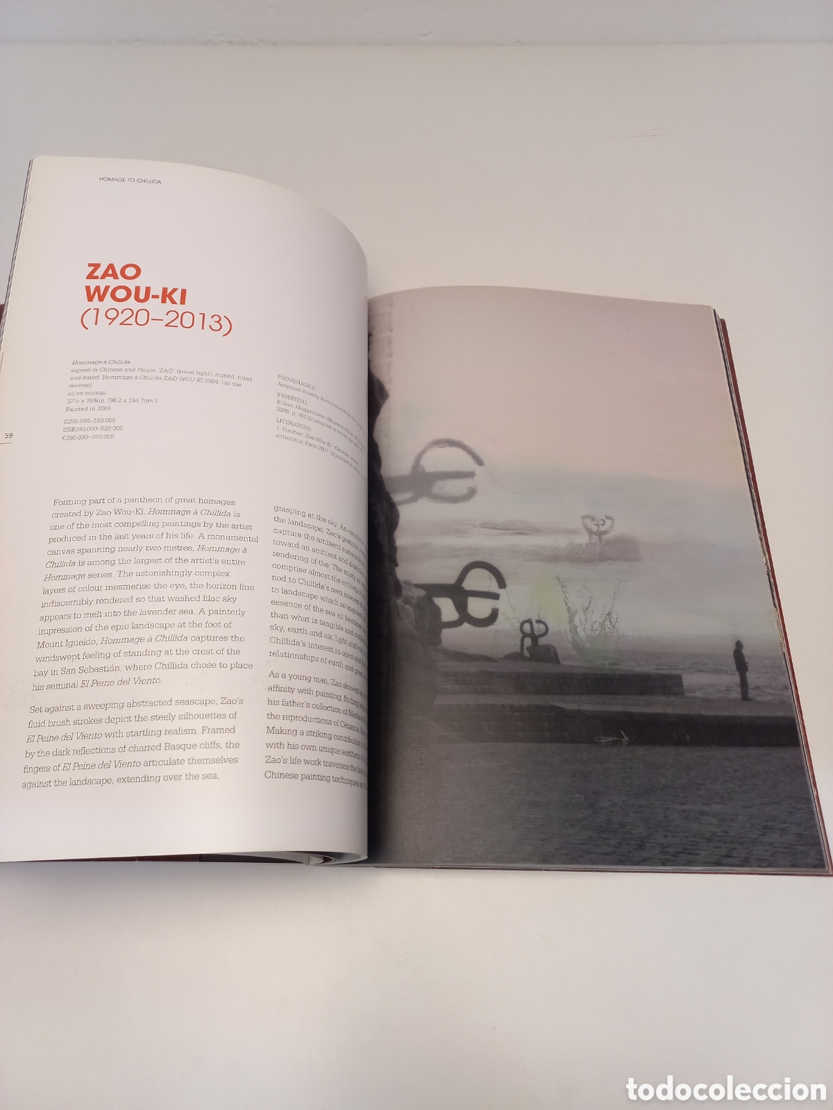 Libros de segunda mano: Christies Homage to Chillida. 2013. - Foto 11
