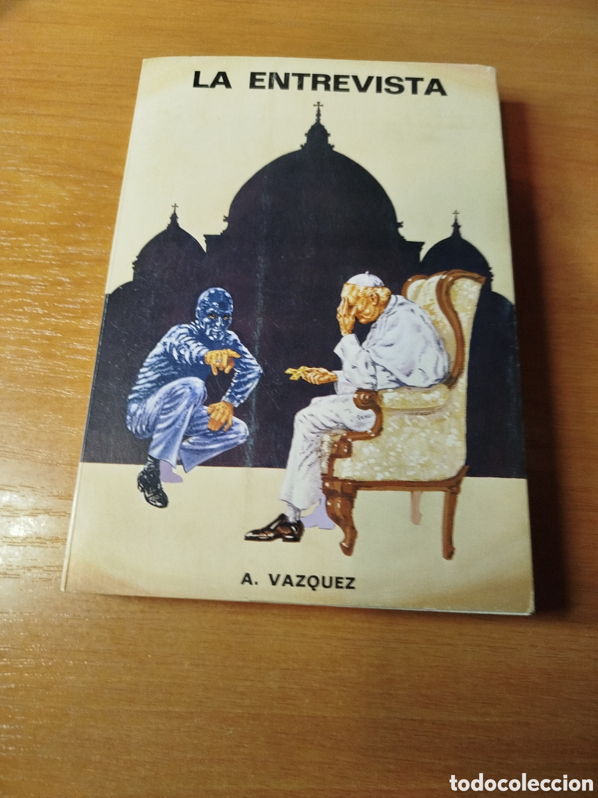 Libros de segunda mano: La entrevista. A. V&aacute;zquez. Juan Pablo - Foto 1