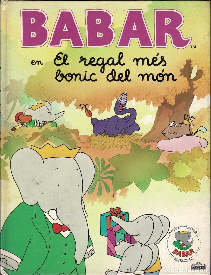 Libros de segunda mano: Babar. El regal m&eacute;s bonic del m&oacute;n - Foto 1