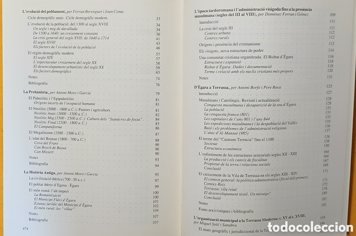 Libros de segunda mano: Hist&ograve;ria de Terrassa - Foto 4