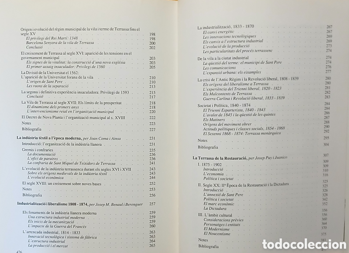 Libros de segunda mano: Hist&ograve;ria de Terrassa - Foto 5