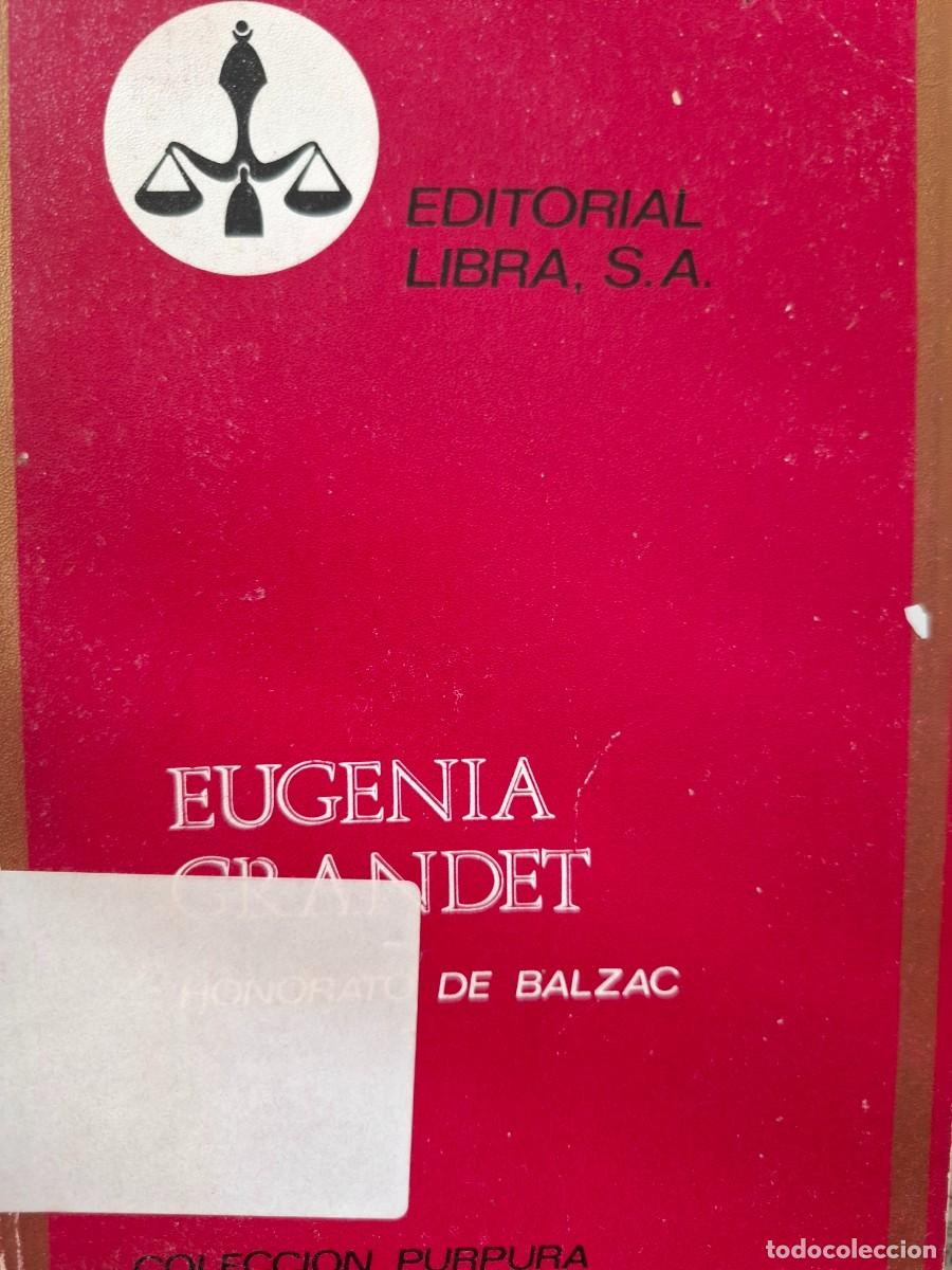 Libros de segunda mano: 2 Eugenia Grandet Honorato de Balzac - Foto 1