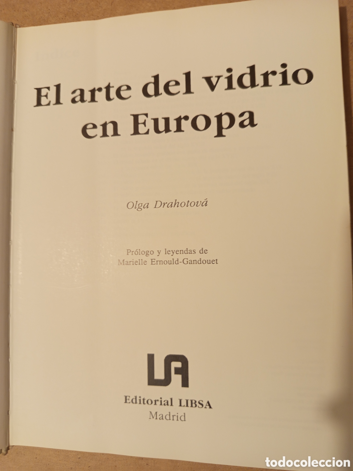 Libros de segunda mano: EL ARTE DEL VIDRIO EN EUROPA - Foto 2