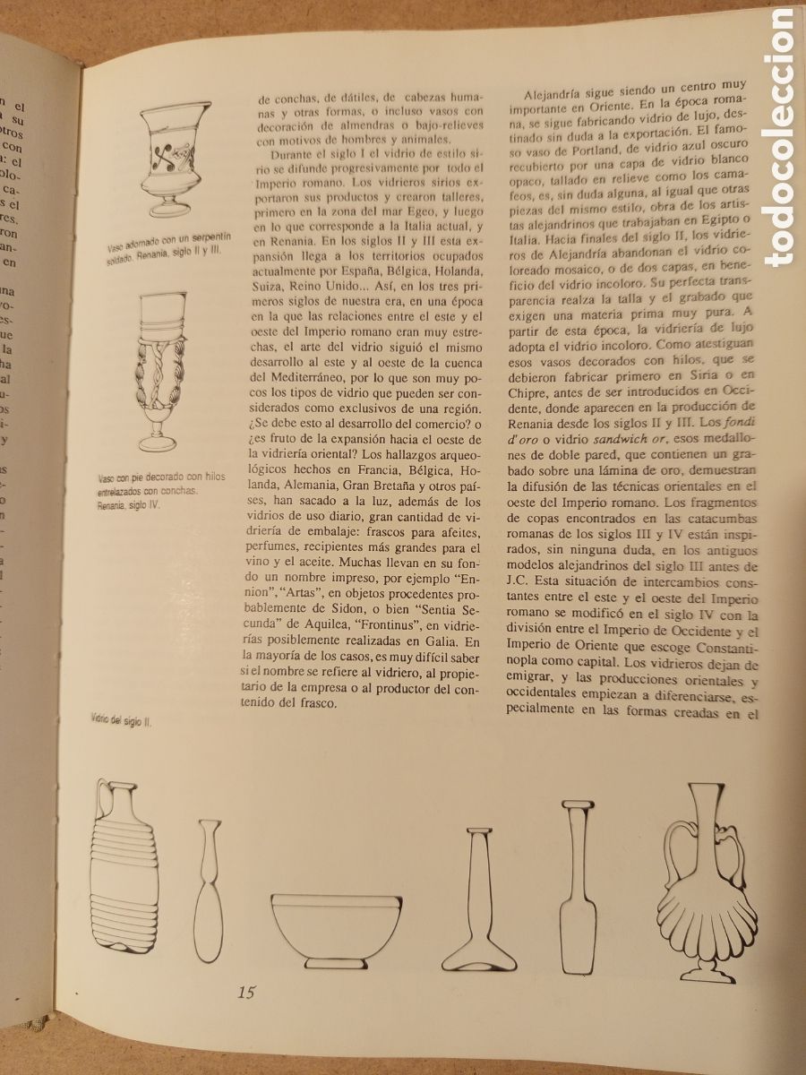 Libros de segunda mano: EL ARTE DEL VIDRIO EN EUROPA - Foto 13