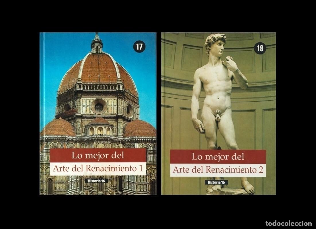 Libros de segunda mano: LO MEJOR DEL ARTE DEL RENACIOMIENTO. [2 TOMOS]. ARQUITECTURA. ESCULTURA.