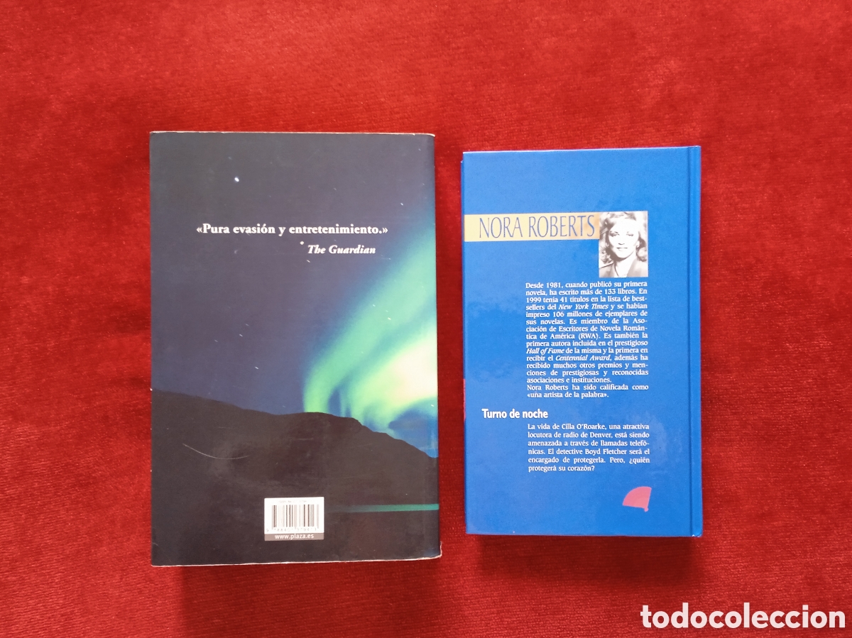 Libros de segunda mano: Lote libros . Nora Roberts. Aurora boreal y Turno de noche. - Foto 2