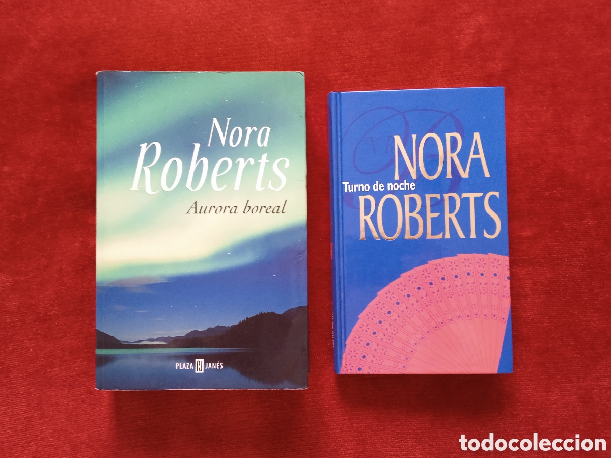 Libros de segunda mano: Lote libros . Nora Roberts. Aurora boreal y Turno de noche. - Foto 1