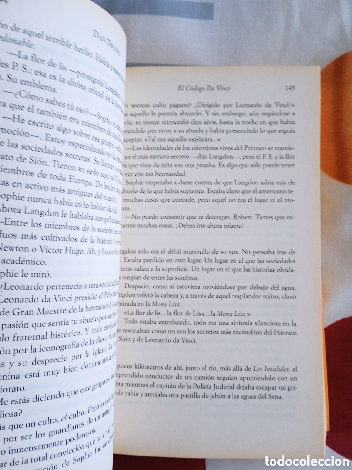Libros de segunda mano: Lote 3 libros Codigo da vinci, El Jardin de la oca, Los pecados cardinales - Foto 7