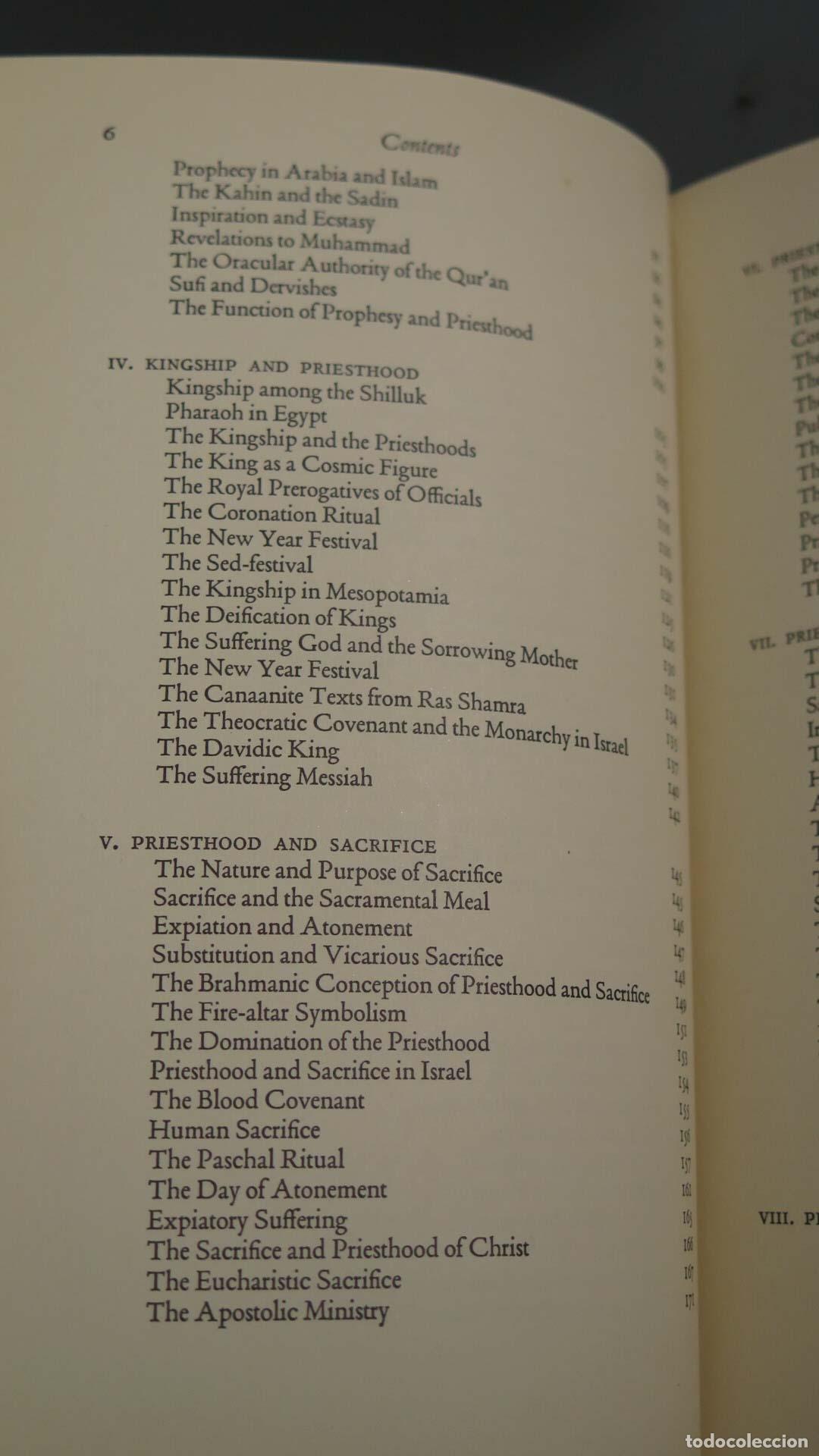 Libros de segunda mano: THE NATURE AND FUNCTION OF PRIESTHOOD by E. O. JAMES - Foto 3