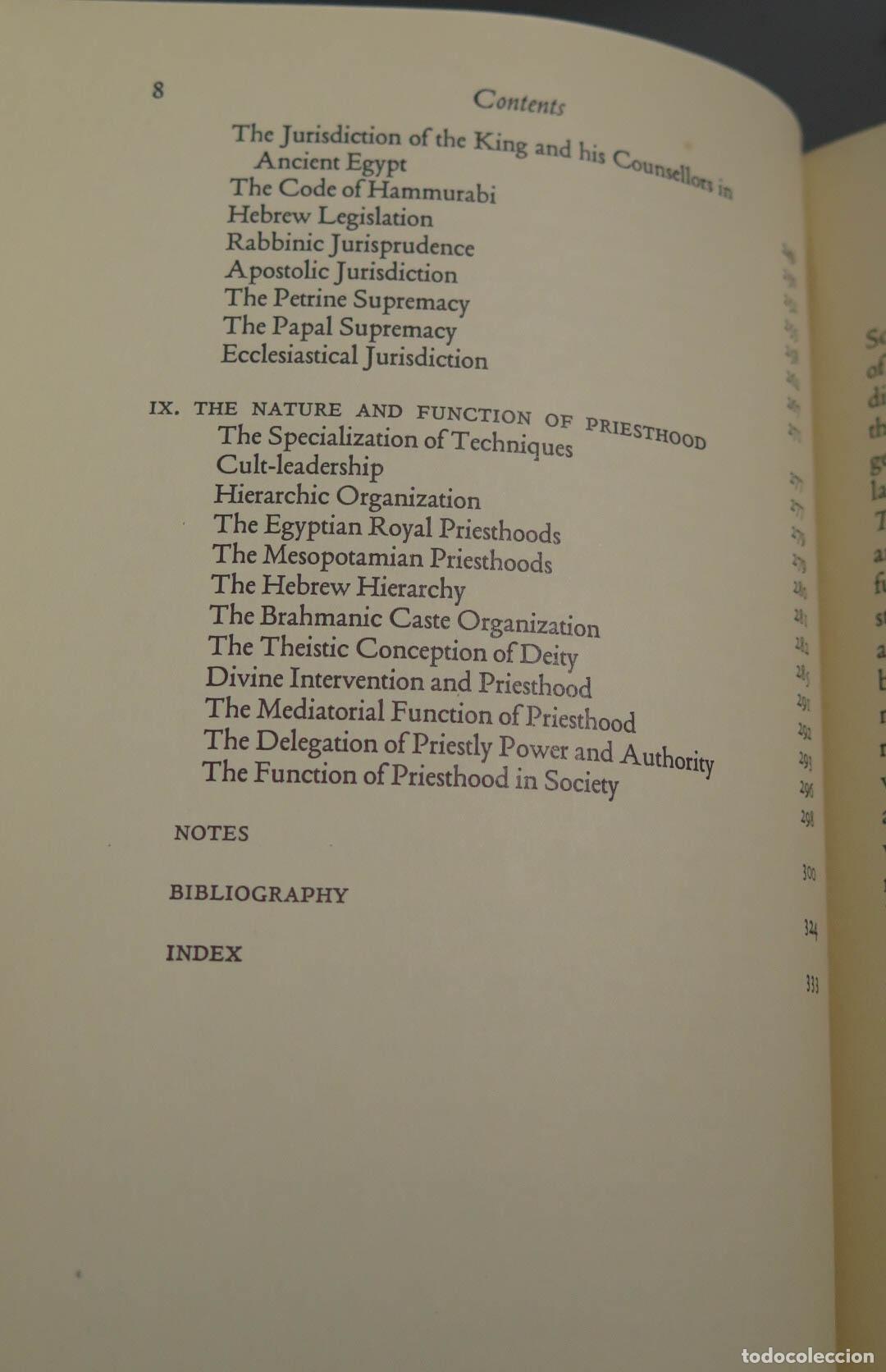 Libros de segunda mano: THE NATURE AND FUNCTION OF PRIESTHOOD by E. O. JAMES - Foto 5
