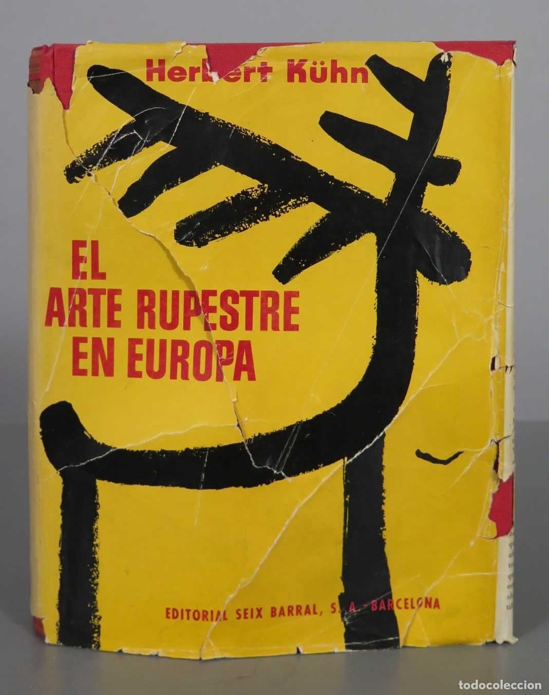 Libros de segunda mano: El arte rupestre en Europa Herbert Kuhn - Foto 1