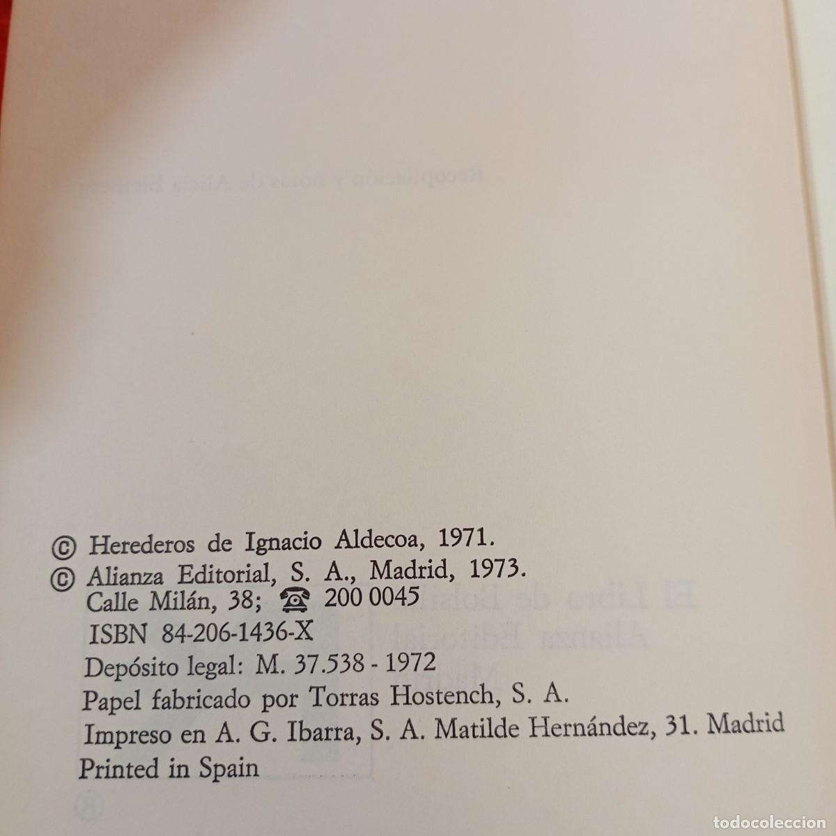 Libros de segunda mano: CUENTOS COMPLETOS I - IGNACIO ALDECOA - ALIANZA EDITORIAL - 1973 / 8341 - Foto 4
