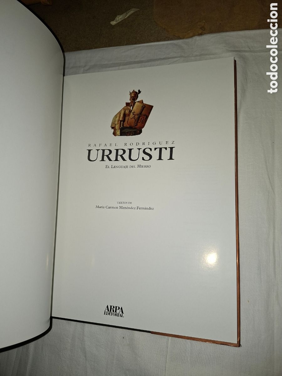 Libros de segunda mano: RAFAEL RODRIGUEZ URRUSTI.EL LENGUAJE DEL HIERRO.ARPA EDITORIAL 1998.-1&ordf; EDICION - Foto 4