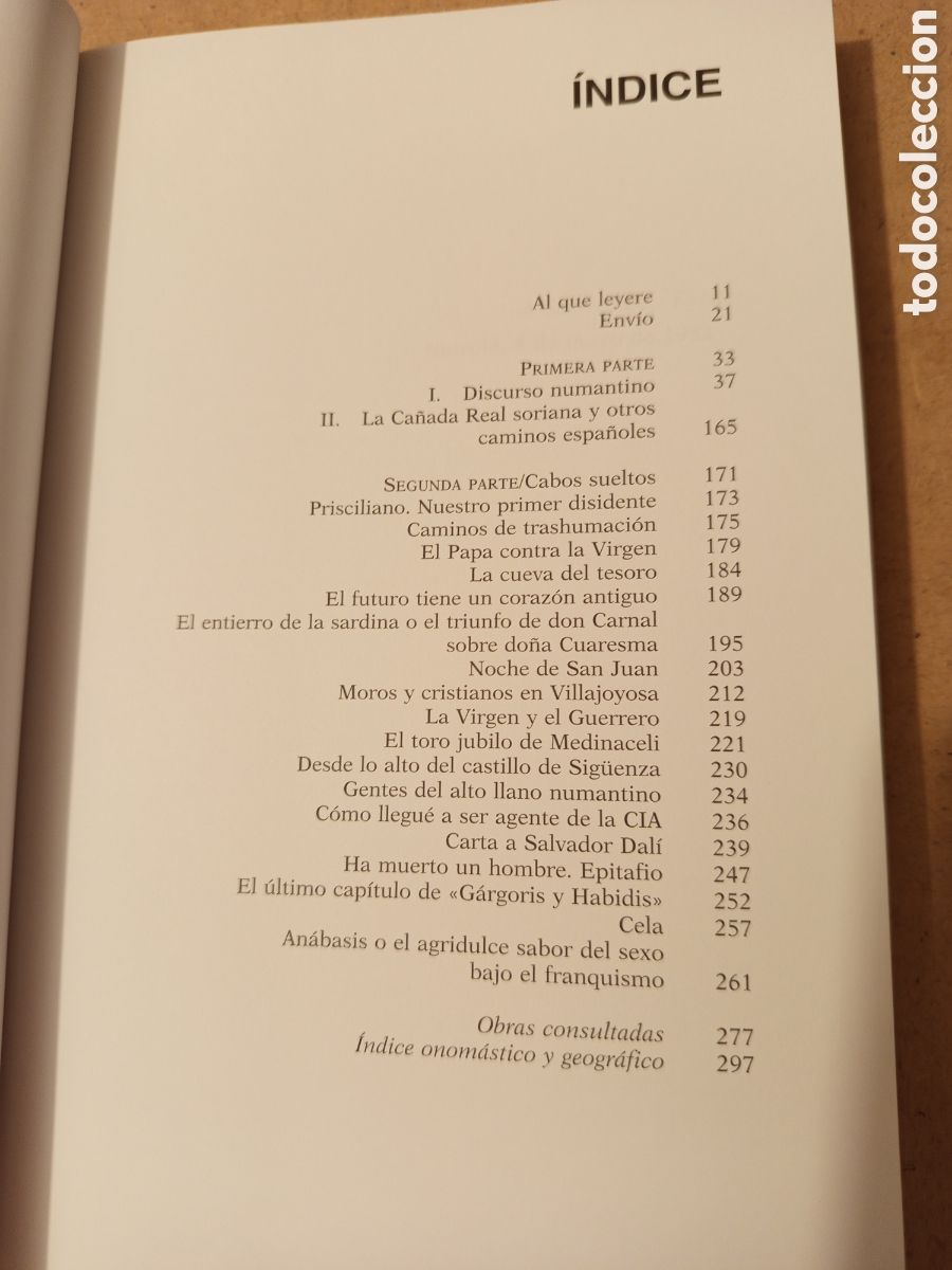 Libros de segunda mano: DISCURSO NUMANTINO (FERNANDO SANCHEZ DRAGO) - Foto 2
