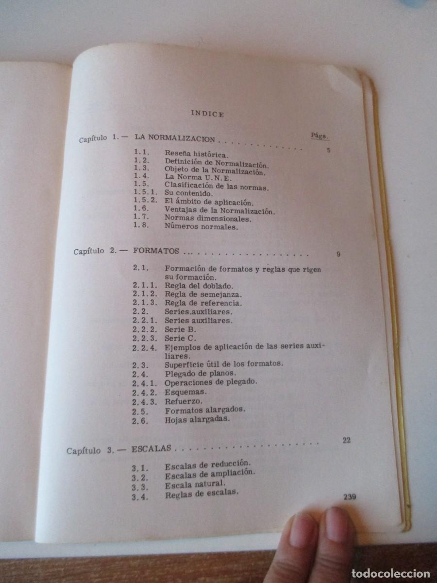 Libros de segunda mano: Dibujo t&eacute;cnico 3 . Elementos de normalizaci&oacute;n W36809 - Foto 3