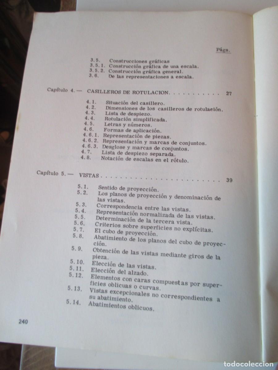 Libros de segunda mano: Dibujo t&eacute;cnico 3 . Elementos de normalizaci&oacute;n W36809 - Foto 4