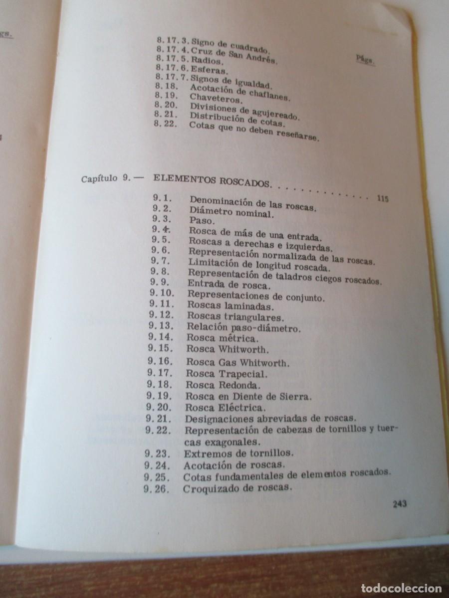 Libros de segunda mano: Dibujo t&eacute;cnico 3 . Elementos de normalizaci&oacute;n W36809 - Foto 7