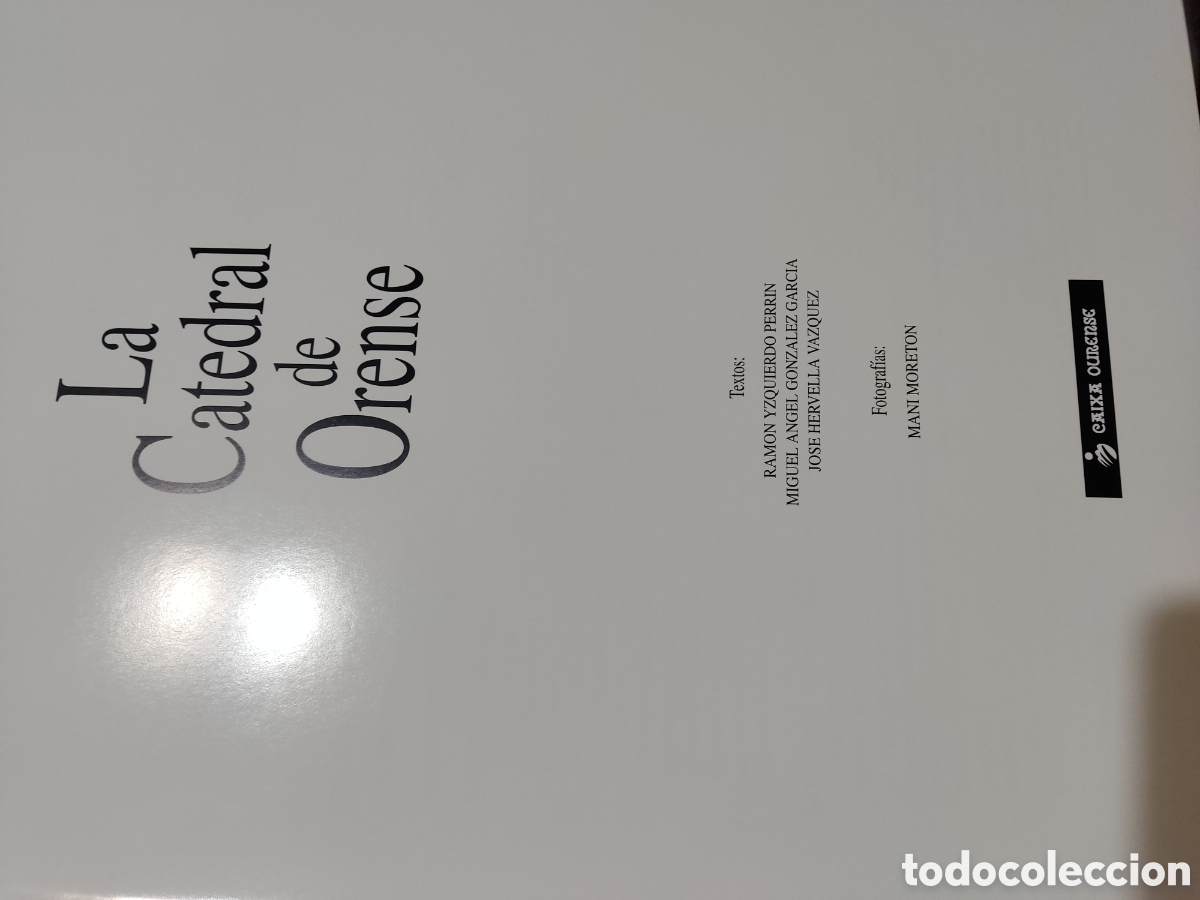 Libros de segunda mano: La catedral de Orense ( 42/32cm) - Foto 2