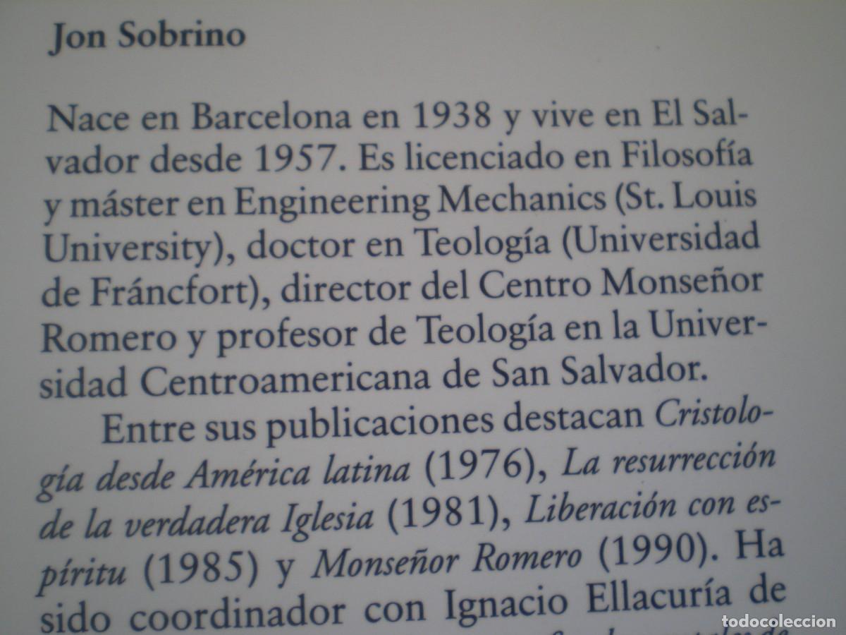 Libros de segunda mano: CARTAS A ELLACUR&Iacute;A. JON SOBRINO. M&Iacute;NIMA, EDITORIAL TROTTA. - Foto 5