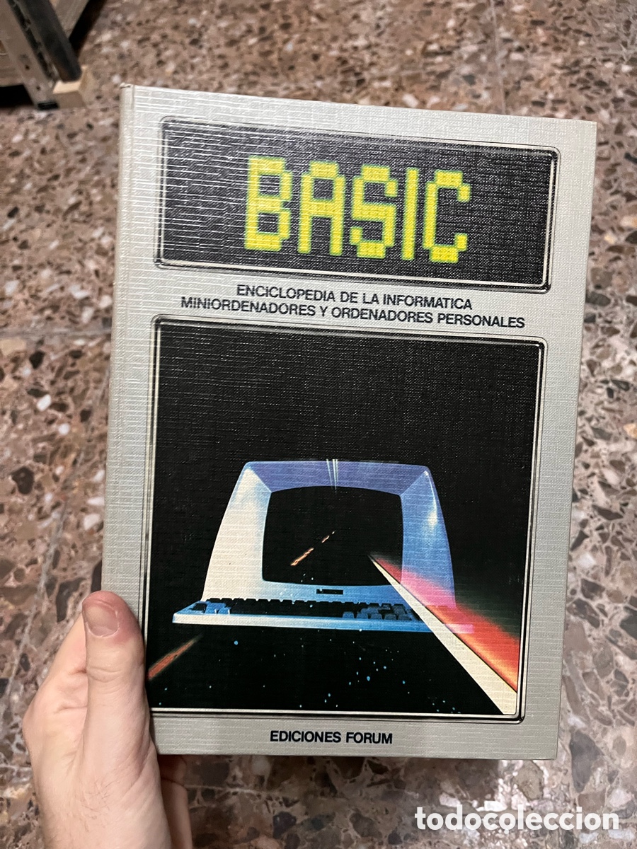 Libros de segunda mano: BASIC - ENCICLOPEDIA DE LA INFORM&Aacute;TICA - 9 TOMOS - COMPLETA - EDICIONES FORUM - A&Ntilde;OS 80 - Foto 2