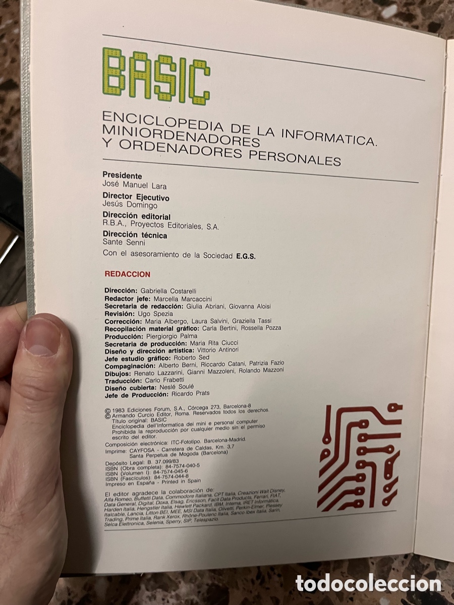 Libros de segunda mano: BASIC - ENCICLOPEDIA DE LA INFORM&Aacute;TICA - 9 TOMOS - COMPLETA - EDICIONES FORUM - A&Ntilde;OS 80 - Foto 8