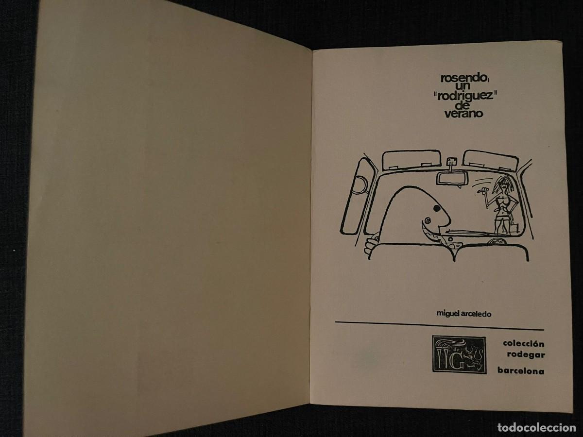 Libros de segunda mano: LIBRO ROSENDO UN RODRIGUEZ DE VERANO - Foto 4