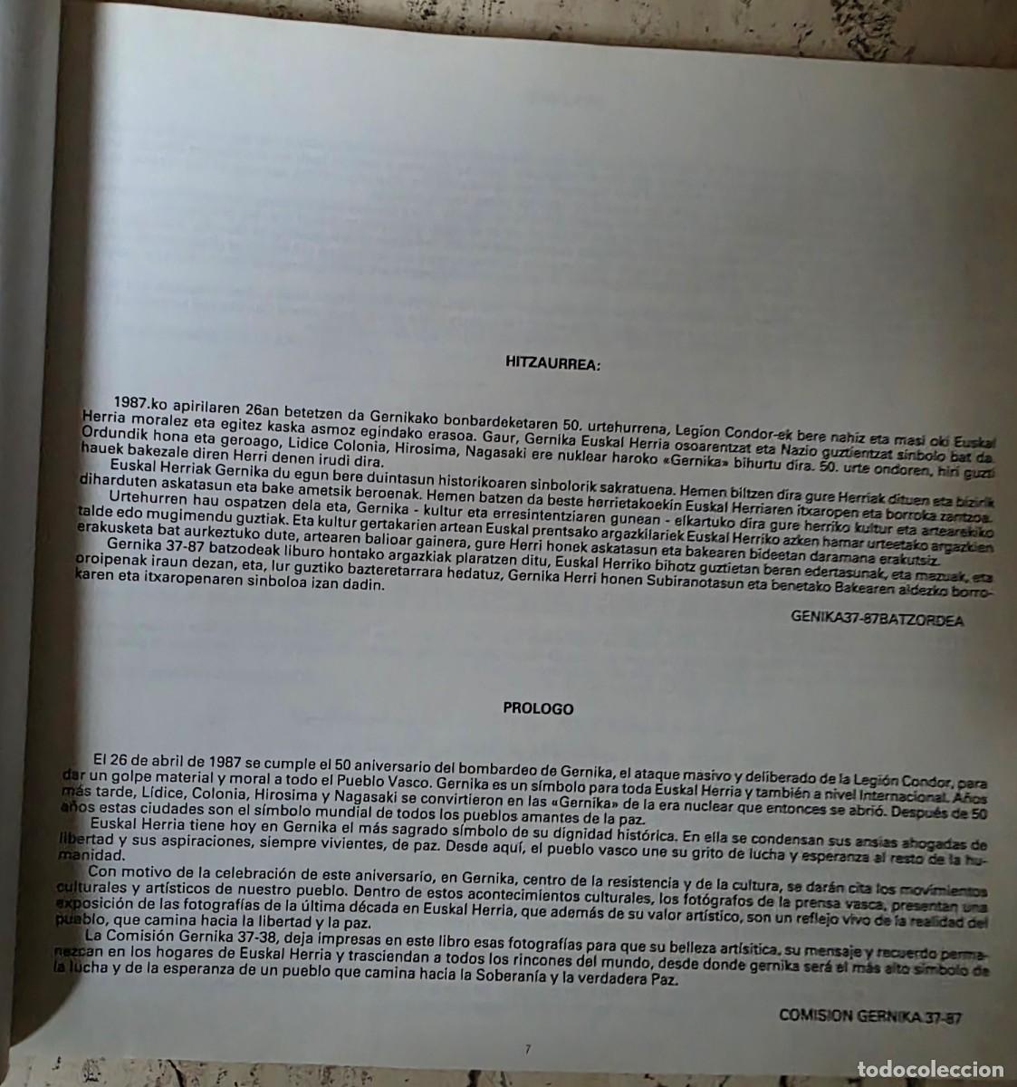 Libros de segunda mano: Libro fotograf&iacute;a excepcional EUSKADI 1977-1987 200p. - Foto 3