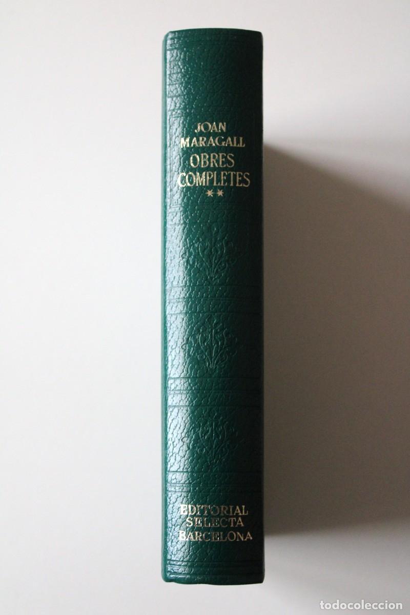 Libros de segunda mano: Joan Maragall - Obres completes. Tomo 2. Obra castellana - Selecta - Foto 3