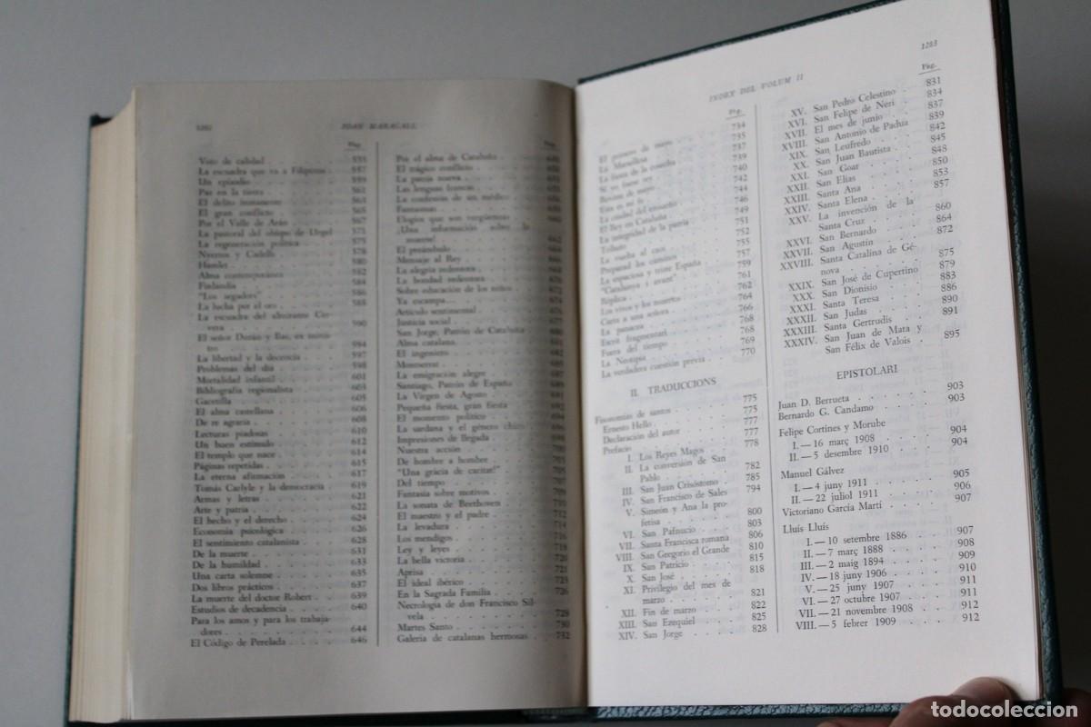 Libros de segunda mano: Joan Maragall - Obres completes. Tomo 2. Obra castellana - Selecta - Foto 7