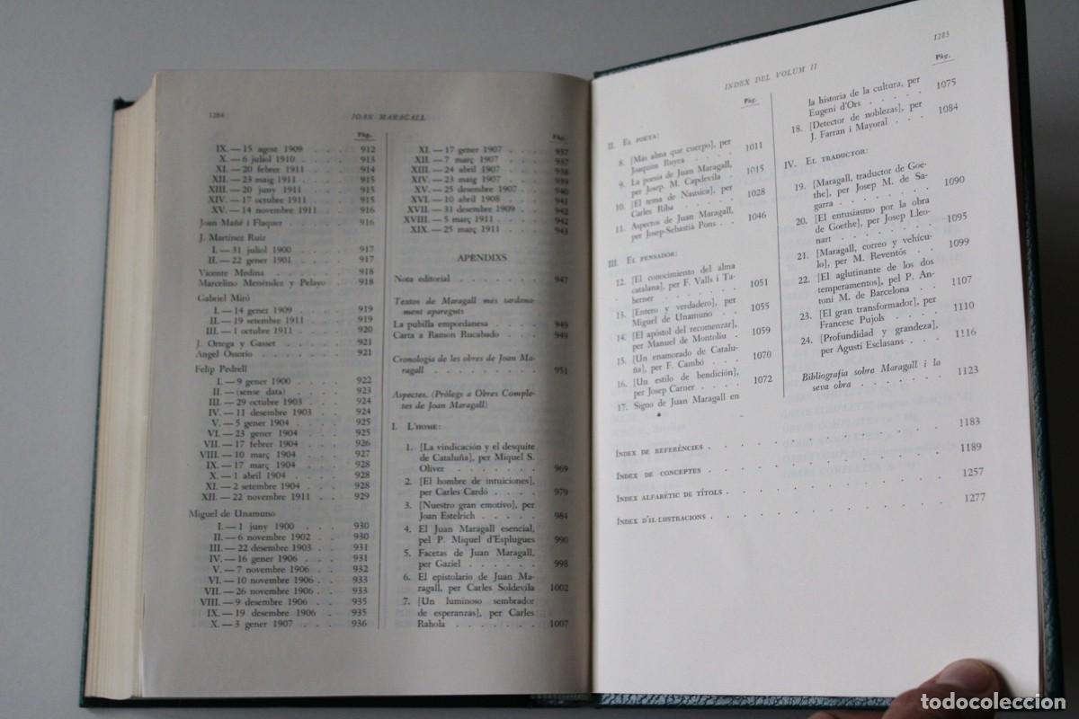 Libros de segunda mano: Joan Maragall - Obres completes. Tomo 2. Obra castellana - Selecta - Foto 8