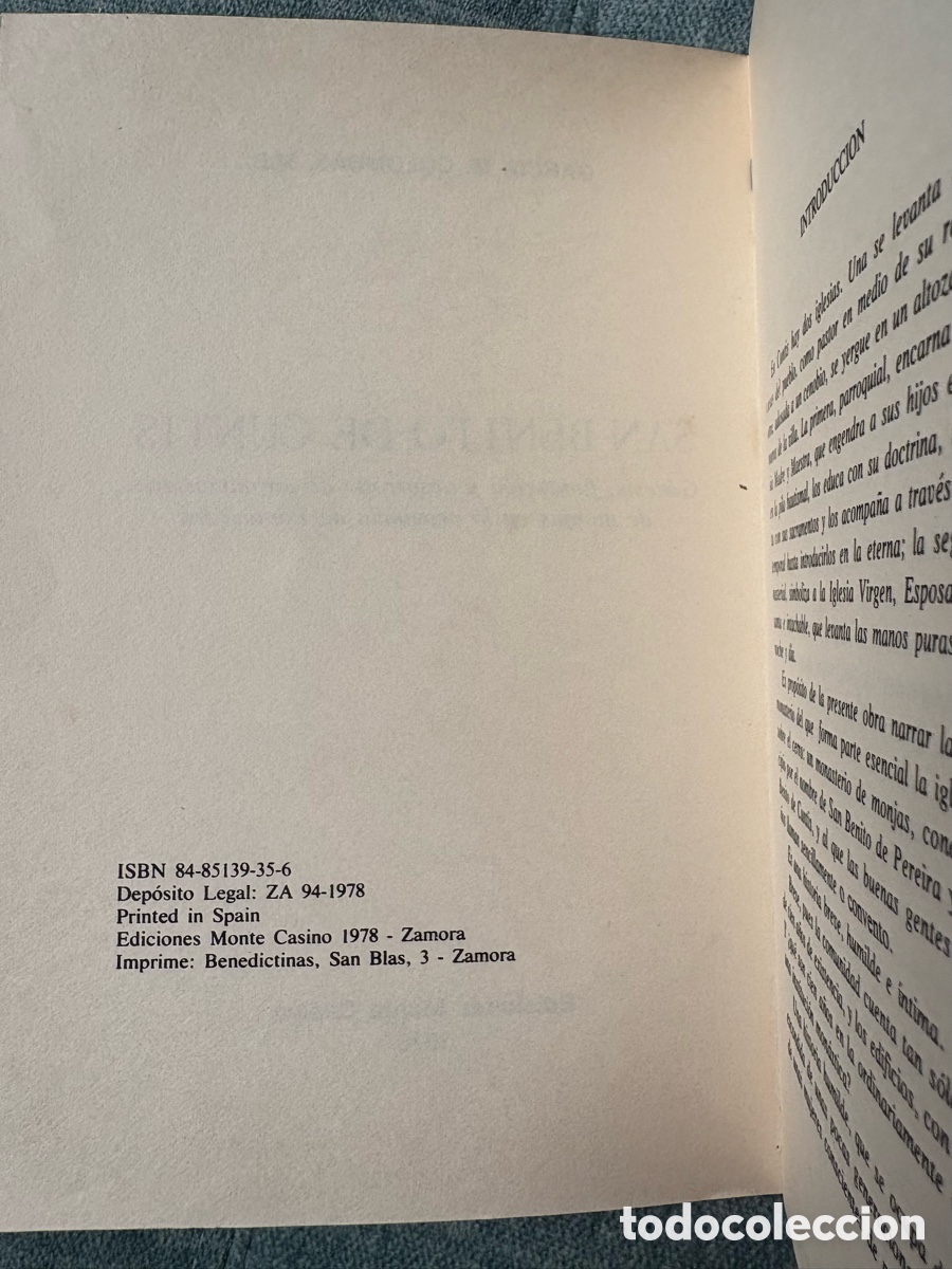 Libros de segunda mano: (L285) San Benito de Cuntis - Foto 4
