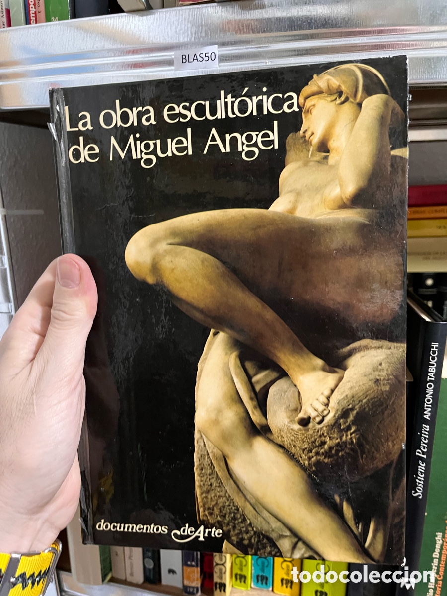 Libros de segunda mano: Blas55D LA OBRA ESCULT&Oacute;RICA DE MIGUEL ANGEL DOCUMENTOS DE ARTE EUGENIO BATTISTI CUPSA
