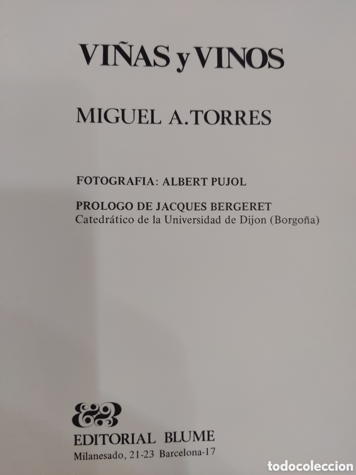 Libros de segunda mano: Vi&ntilde;as y vinos primera edici&oacute;n - Foto 3